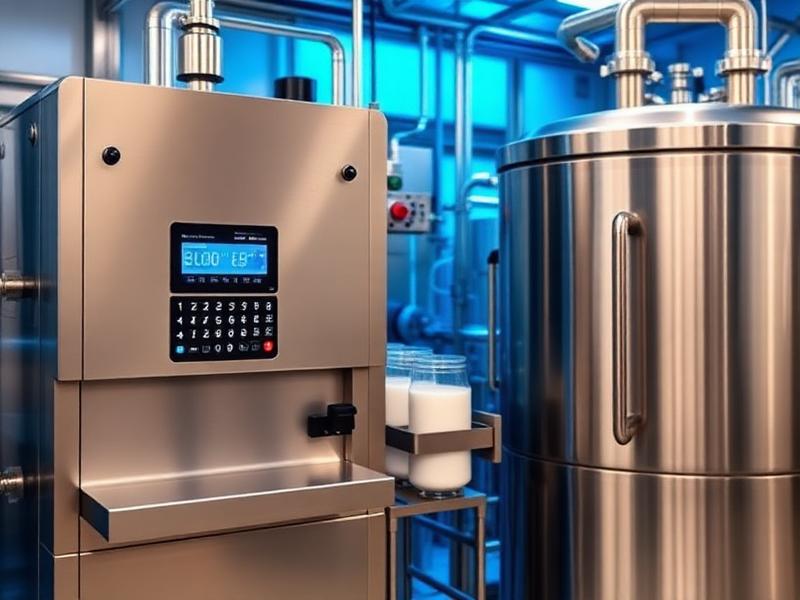 Dairy processing equipment and milk analyzers