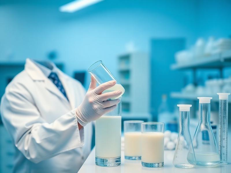 Laboratory technician conducting quality testing